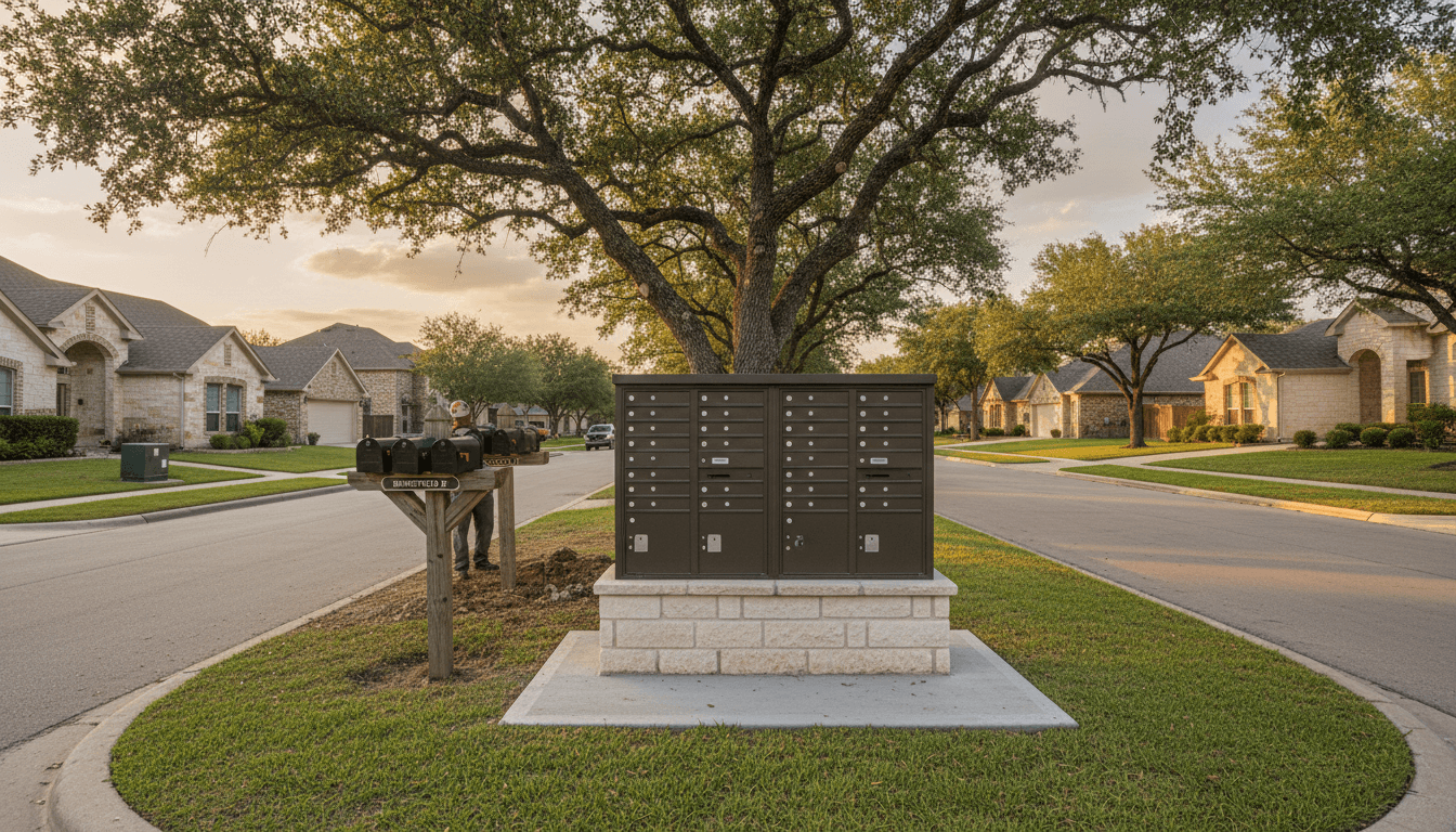 Bumpstead Drive Replacement Mailbox Update